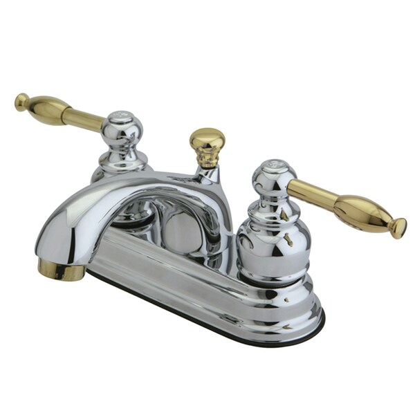 4" Centerset Bathroom Faucet, Chrome